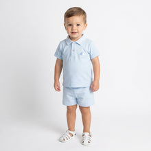 Load image into Gallery viewer, PRE ORDER Babidu Blue Short Set