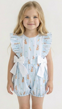 Load image into Gallery viewer, Meia Pata Rabbit Blue Jumpsuit