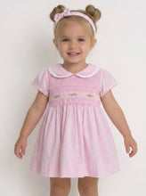 Load image into Gallery viewer, Mabini Girls Pink Floral Smock
