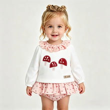 Load image into Gallery viewer, PRE ORDER Calamaro Baby Toadstool Skirted Jam Set