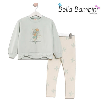 Mint Ballerina Legging Set 1Y-4Y