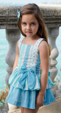 Load image into Gallery viewer, PRE ORDER Dbb Collection Aqua Stripe Dress
