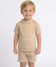 Load image into Gallery viewer, Kleo Kids Baby Boys Biege Short Set