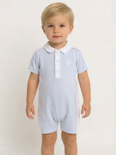 Load image into Gallery viewer, Blues Baby Boys Blue Romper