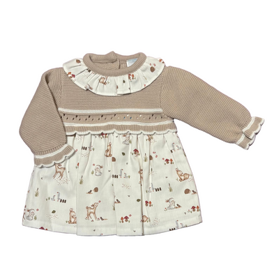 Sardon Green Autumn Animal Dress