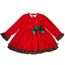 Load image into Gallery viewer, Ceyber Red Side Bow Dress