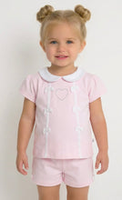 Load image into Gallery viewer, Kleo Kids Baby Girls Heart Short Set