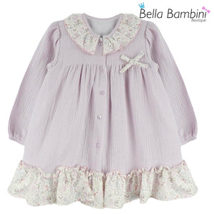 Baby Ferr Older Girls Lilac Dress