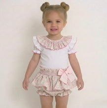Load image into Gallery viewer, Dulce De Fresa Baby Girls Floral Jam Set