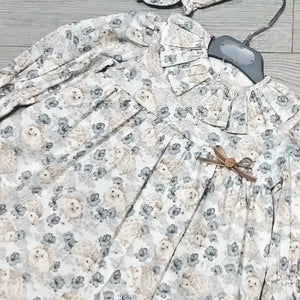 Baby Ferr Older Girls Hedgehog Print Dress