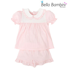 Load image into Gallery viewer, Babidu Girls Pink Short Set