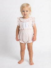 Load image into Gallery viewer, Calamaro Baby Girls Pink Stripe Jam Set