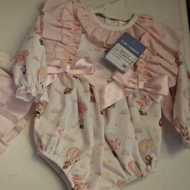 Ceyber Pink Hot Air Balloon Romper