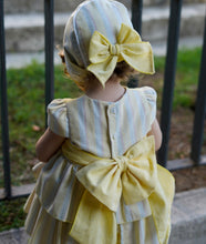 Load image into Gallery viewer, PRE ORDER Dbb Baby Girls Lemon Stripe Dress