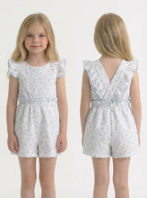 Load image into Gallery viewer, Rapife Older Girls Blue Floral Jumpsuit