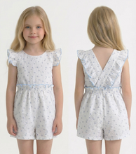 Load image into Gallery viewer, Rapife Older Girls Blue Floral Jumpsuit