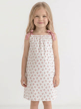 Load image into Gallery viewer, Rapife Girls Red Floral Dress