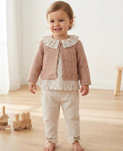 Load image into Gallery viewer, Tongs Baby Girls Floral Three Piece Set