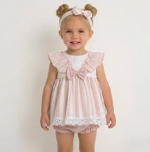 Load image into Gallery viewer, Baby Ferr Baby Girls Dusty Stripe Dress