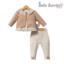 Load image into Gallery viewer, Tongs Baby Girls Floral Three Piece Set