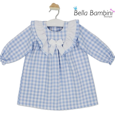 Rapife Girls Blue Gingham Dress