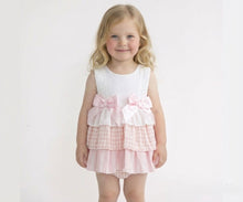 Load image into Gallery viewer, Ceyber Baby Girls Pink Gingham Puffball Style Dress