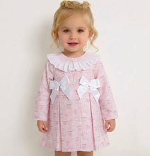 Load image into Gallery viewer, Ceyber Girls Pink Carousel Summer Coat