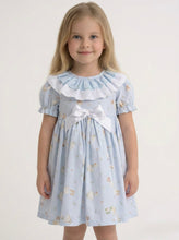 Load image into Gallery viewer, Ceyber Girls Blue Goose Smock Style Dress