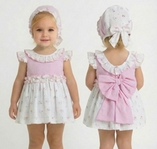 Load image into Gallery viewer, Dbb Collection Baby Girls Pink Floral Dress