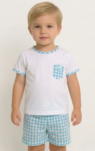 Load image into Gallery viewer, Sardon Baby Boys Check Short Set
