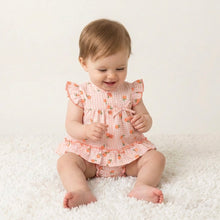 Load image into Gallery viewer, Baby Ferr Baby Girls Peach Dress
