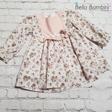 Load image into Gallery viewer, Baby Ferr Girls Autumn Floral Dress