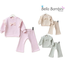 Load image into Gallery viewer, Bupper Baby Girls Bow Legging Set
