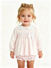 Load image into Gallery viewer, Dulce De Fresa Girls Pink Check Dress