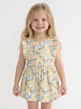 Load image into Gallery viewer, Calamaro Girls Lemon Dress