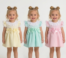 Load image into Gallery viewer, Kleo Kids Baby Girls Double Bow Dress