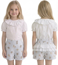 Load image into Gallery viewer, Ceyber Older Greige Teddy Bear Short Set