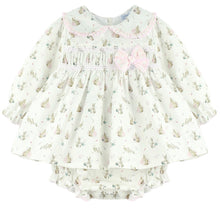 Load image into Gallery viewer, Dulce De Fresa Girls Bunny Dress