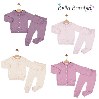 Babymy Baby Girls Knitwear Set