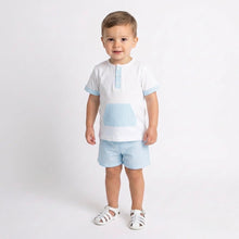 Load image into Gallery viewer, Babidu Boys Stripe Short Set