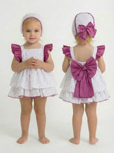 Load image into Gallery viewer, Dbb Collection Baby Girls White Floral Dress