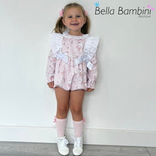 Load image into Gallery viewer, Ceyber Pink Ballerina Bear Romper