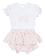 Load image into Gallery viewer, Deolinda Baby Girls Bow Jam Set