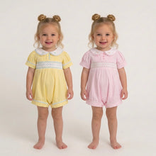 Load image into Gallery viewer, Beau Kid Smocked Romper