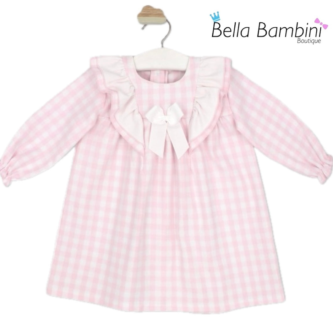 Rapife Girls Pink Gingham Dress