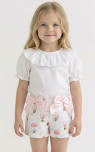 Load image into Gallery viewer, Ceyber Girls Pink Hot Air Balloon Short Set