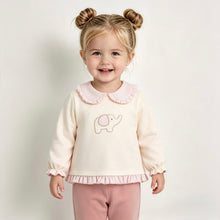 Load image into Gallery viewer, Babidu Girls Elephant Lounge Set
