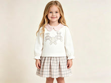 Load image into Gallery viewer, PRE ORDER Deolinda Ivory Teddy Bear Dress