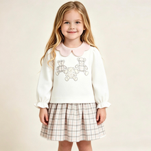 Load image into Gallery viewer, PRE ORDER Deolinda Ivory Teddy Bear Dress