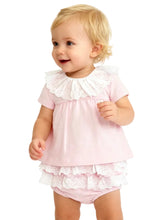 Load image into Gallery viewer, Blues Baby Pink Lace Jam Set